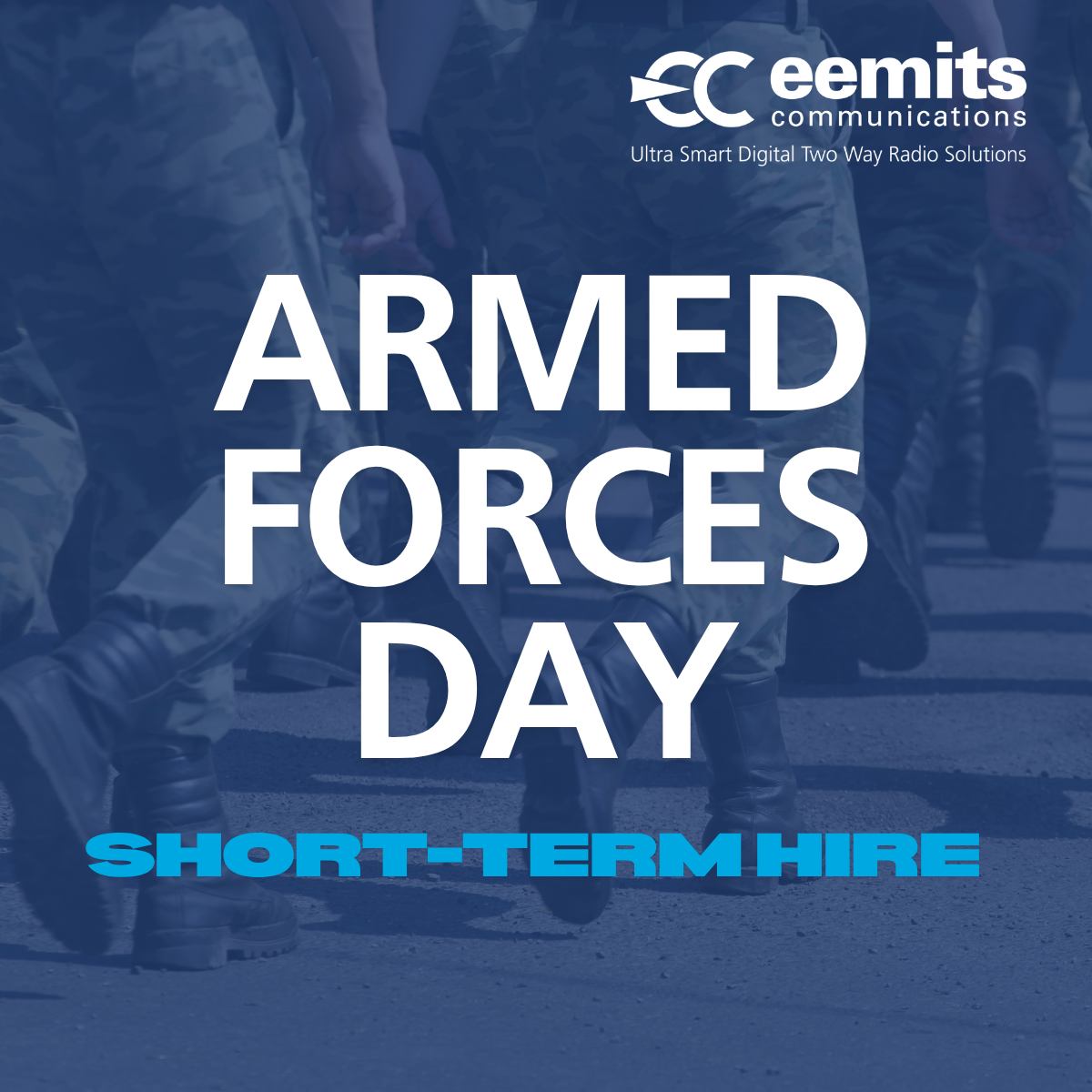 Armed Forces Day: Eemits Supports Stockton Council with Radio Hire
