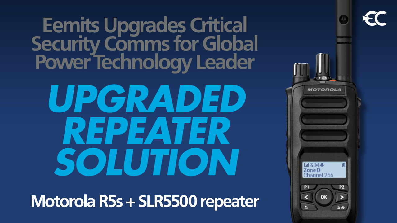 Modernising On-Site Security Communications for a Global Power Technology Leader